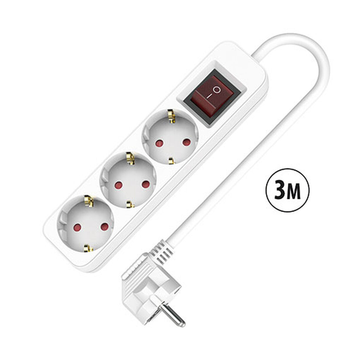 Regel TM Electron TMUAD533S Weiß 3680 W (3 m)