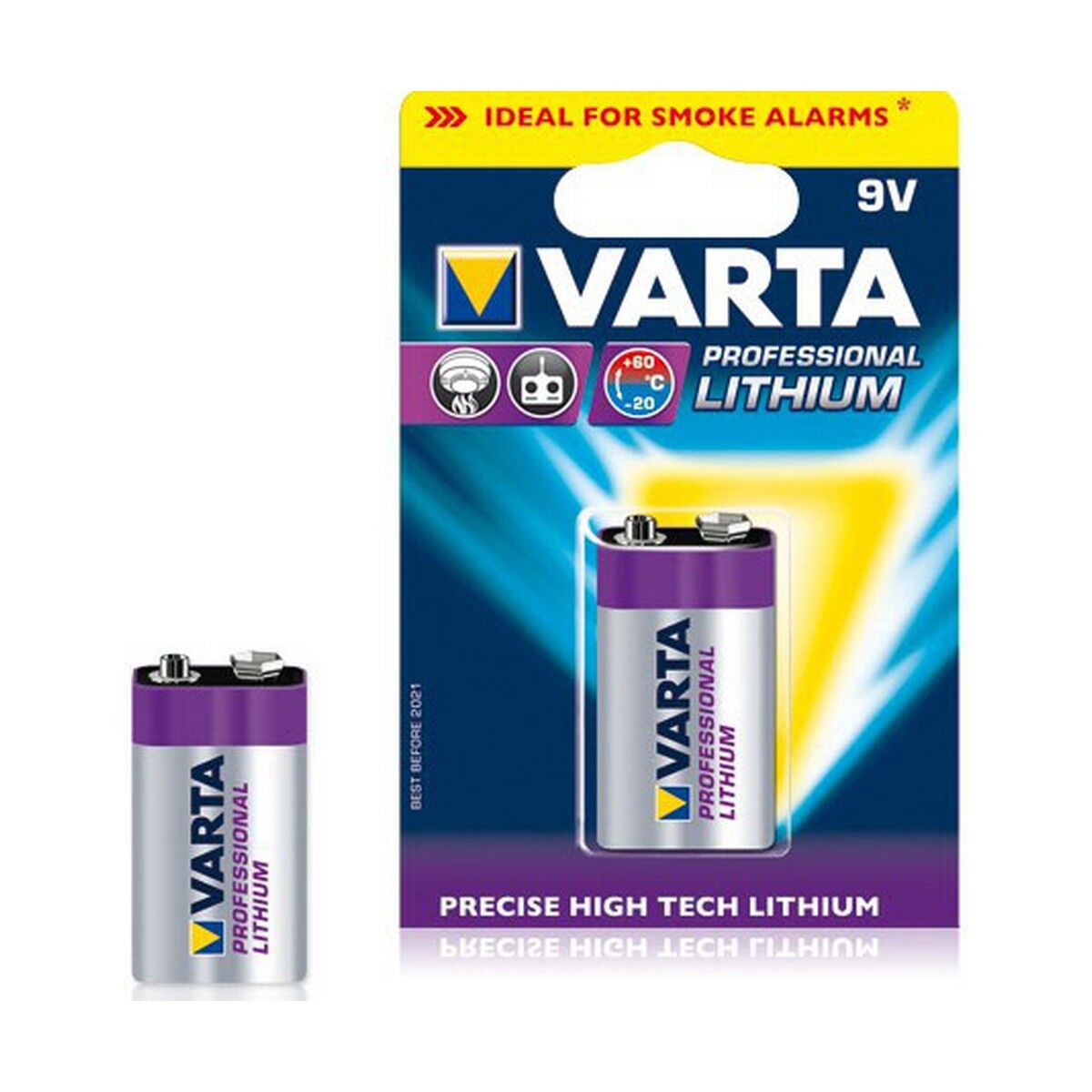Batterien Varta Ultra Lithium 1200 mAh 9 V