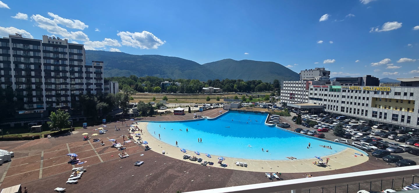 Pool ausblick